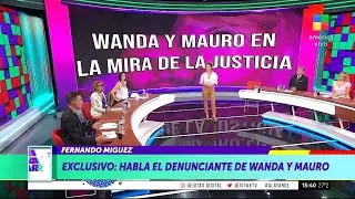 EXCLUSIVO: habla el denunciante de Wanda Nara y Mauro Icardi 📄❌