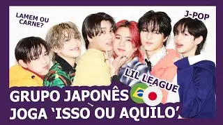 Lamen ou Carne? Doces ou Salgado? Grupo de J-POP LIL LEAGUE escolhe suas coisas favoritas! 📲