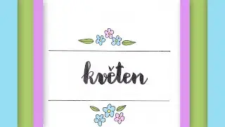 Diář 2022 - Květen | Bullet Journal 2022 - May