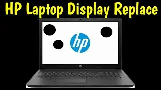 hp laptop display replace