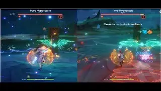 Ayato vs Childe Damage Comparison