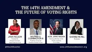 The 14th Amendment & the Future of Voting Rights