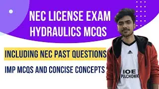 NEC License Hydraulics IMP MCQs & Past Question Solution by Er. Mahesh Raj Regmi | NEC License Civil