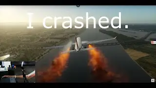 Trying to fly X-Plane with a yoke!