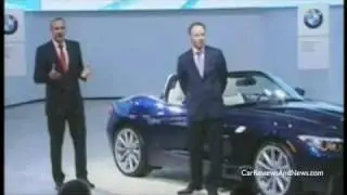 2009 Auto Show BMW Press conference Z4