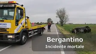 Incidente mortale a Bergantino