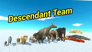 Descendant team vs factions animal revolt battle simulator