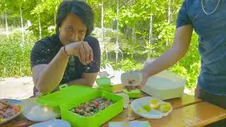 میله تیم چار میدیا/ Char-Media-Picknick mit dem Team