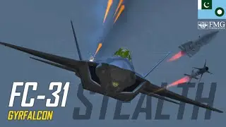 FC-31 'Gyrfalcon' | The STEALTH Fighter of Pakistan Air Force - Dogfight & Airstrike Demonstration
