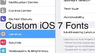 Custom Font In iOS 7