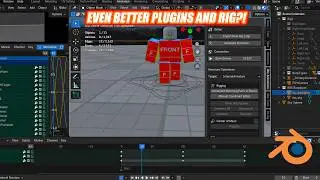 Better Blender plugins and rig for Roblox animation