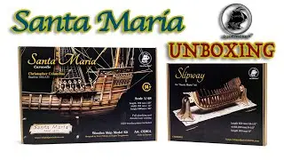 UNBOXING - Santa Maria + Stand - scale 