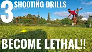 COMPETITIVE SOCCER DRILLS FOR BEGINNERS | HOW TO BECOME A BETTER STRIKER