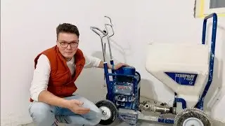 Real Power. Graco T-Max 6912 Putty Machine