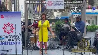 First Annual Broadway Juneteenth Celebration - Janinah Burnett