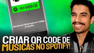 Como CRIAR QR CODE para MÚSICAS ou PLAYLISTS do SPOTIFY pelo CELULAR!