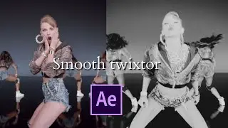 Smooth twixtor / after effects