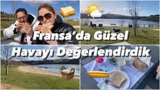 Fransa’da Güzel Havayı Değerlendirdik🌤 Doğada Kahvaltı Ettik 🥪🧺