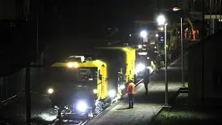 Material da Mota-Engil em trabalhos na Martingança