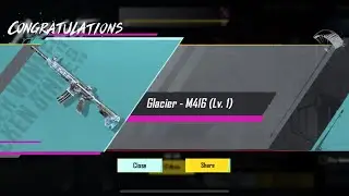 M416 Glacier Crate opening | I got GLACIER M416 & AKM GLACIER after 5 YEARS! 😍 