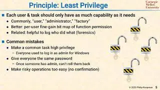 L40 05 Principle    Least Privilege