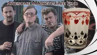 Mustard Glasses Super Cool Marketplace Find-Chris Jensen Studios