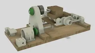 3D printed mini lathe improvements
