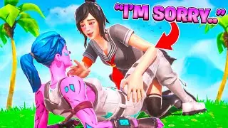 GOLD DIGGER DUMPS HER BOYFRIEND!! (SHE GOT CAUGHT SLEEPING around with other guys) 😭💔 fortnite