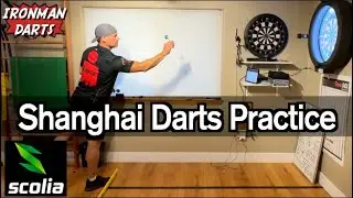 Shanghai Darts Practice on Ironman Darts featuring Scolia Home System