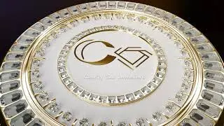 Luxury Diamonds Logo Animation sample intro video