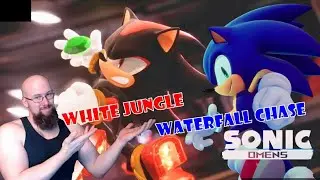 Sonic Omens  white jungle and waterfall chase stages!