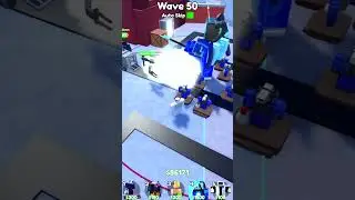 MOST OVERPOWERED 300K DPS UNIT VS FINAL BOSS... #roblox #shorts #toilettowerdefense