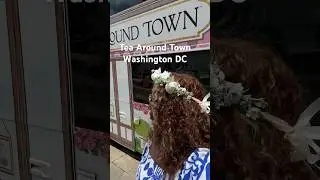 Mobile Tea room for high tea in DC! It was so fun! #demure