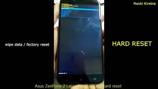 Asus ZenFone 2 Laser 6.0 ZE601KL Hard reset