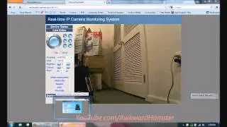 How to Access Foscam Wireless IP Camera From an iPhone, Android, & Internet (HD)
