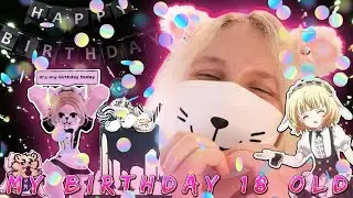 МНЕ ИСПОЛНИЛОСЬ 18 ГОДИКОВ УРЯЯЯ🥳🥳🥳/My birthday 18 old 😎