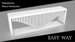 How to create Parametric modeling  in 3ds max using snapshot tool