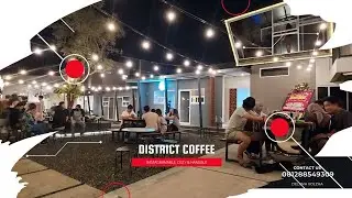 DISTRICT 9 COFFEE & SPACE BINTARO || TEMPAT NONGKRONG TERINSTAGRAMABLE DI TANGERANG