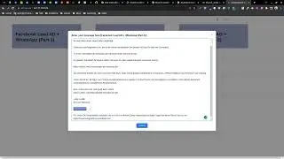 Change automation message from web