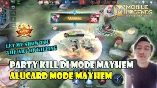 GAMEPLAY ALUCARD 2021 - ALUCARD MODE MAYHEM SAVAGE 2021 1vs5 | Mobile Legends
