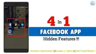 OMG ! 4 in 1 App for Facebook|Fb Messenger|Multiple Facebook Account|Download Facebook Video