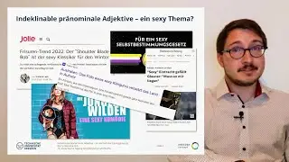 Indeklinable pränominale Adjektive – ein Versuch der Typologisierung