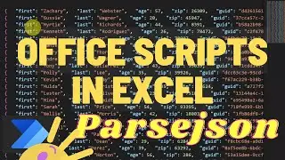 Parse json directly inside Excel on the web using Office Script