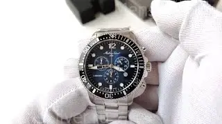 Маthеy-Тissоt Lаgооn Н123СНАВUN Men's Watch | Мужские Швейцарские Дайверские Часы с Хронографом