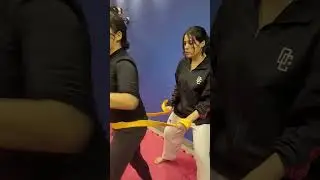 Taekwondo treino de força e é chute