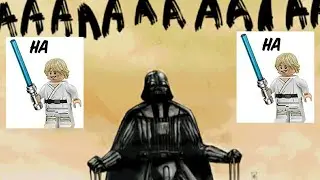 If Darth Vader was stranded on a desert island! (Lego edition)