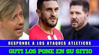 GUTI RESPONDE A LOS ATLÉTICOS Y LOS PONE EN SU SITIO