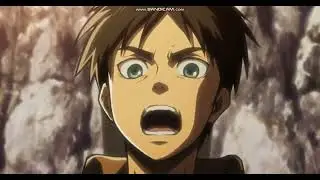 Attack on Titan (Season 1 English Dubbed) Eren falls off!