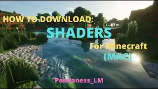 (For people who can't download shaders) How to download Shaders for Minecraft (Mac)