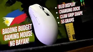 NEW RAKK TANAW Wireless Gaming Mouse Review - (Filipino)
